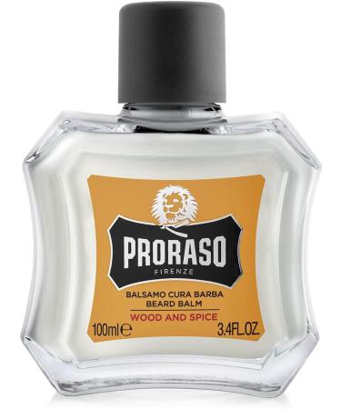 Proraso Wood E Spice Baume Barbe 100 ml & Huile Barbe Soin Visage Homme Parfum Bois & pice Huile pour Barbe Adoucissante & Protectrice Enrichie en Huiles de Macadamia & Avocat 30 ml - Buy Online on GoSupps.com