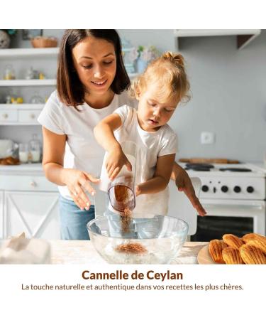 Detox Organica Cannelle de Ceylan 250g ( 100% Pure et Naturelle - Qualit Sup rieure ) Cannelle en poudre du Sri Lanka en Sachet Fra cheur Sous Vide Vegan Sans additif (250) - Buy Online on GoSupps.com