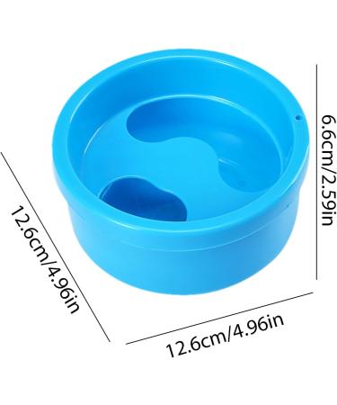 Bol de manucure pour ongles - Bol de trempage la main r utilisable pour enlever l'acrylique soin des ongles et traitement des cuticules dans ou en salon Blau - Buy Online on GoSupps.com