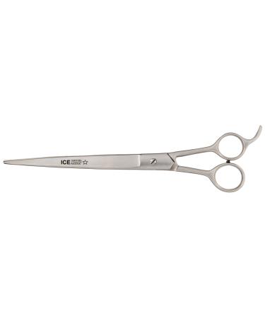 Tamsco Hairdressing Scissors with Rest 26.7 cm Stainless Steel Ice Hardened Beveled Edges Straight