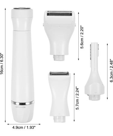 VOCOSTE 4-in-1 Electric Shaver for Women - Premium Body Hair Remover | International Shipping - Buy Online on GoSupps.com