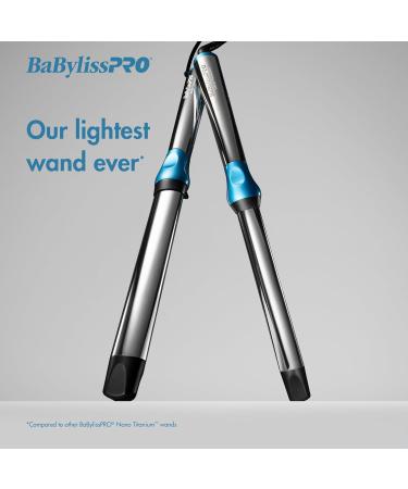 BaBylissPRO Nano Titanium Oval Barrel Curling Wand - 1 Inch for All Hair Types | International Shipping Available - Buy Online on GoSupps.com