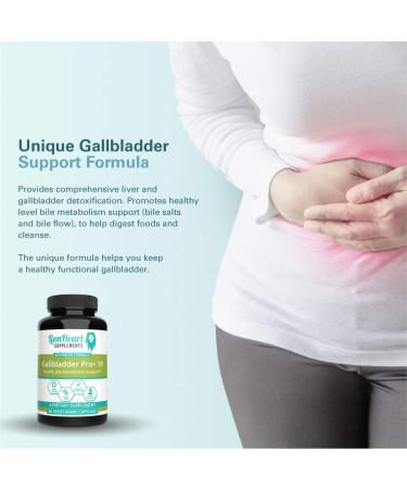 Gallbladder Support Formula Supplements for Natural Cleanse & Digestive Health - Includes Artichoke, Milk Thistle, Beet & Turmeric - 60 Caps - Buy Online on GoSupps.com