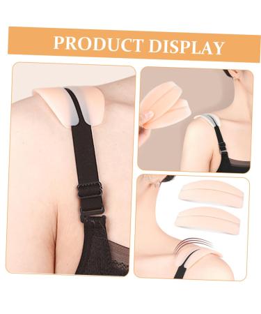 MUCKLILY 8pcs Shoulder Pads Non-skid Bra Strap Pads Silicone Bra Strap Holders Bra Strap Cushions - Buy Online on GoSupps.com
