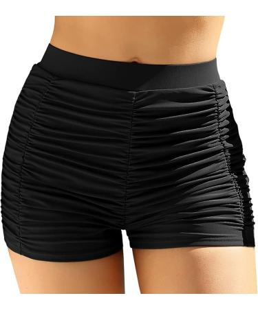 Stylish Black Swimwear Skirt - Women's Sporty Bikini Pants & Elegant Beach Fashion - Buy Online on GoSupps.com