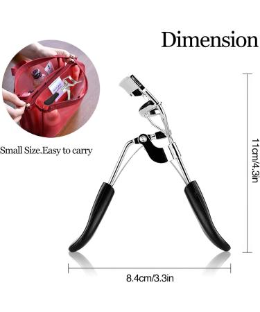 GreenLife Eyelash Curler with 6 Silicone Refill Pads - Professional Makeup Tool for Long-Lasting Curl - Buy Online on GoSupps.com
