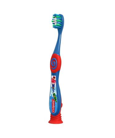 Colgate PJ Masks Toddler Toothbrush 6-Pack | Extra Soft Bristles, Suction Cup | Kids 2-5 Years Old - Buy Online on GoSupps.com