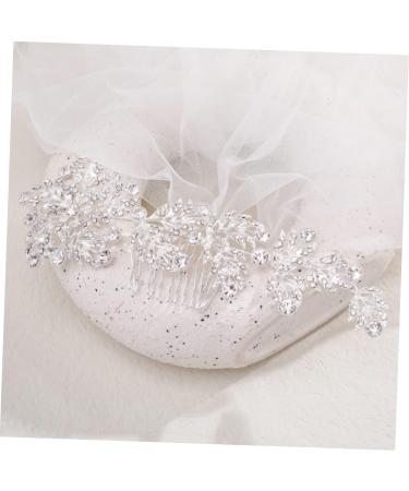 FRCOLOR Accessories rhinestone hair comb dress rhinestone for hair bridal hair comb headgear dinner party hair crystal bride hair accessories rhinestones hair accessories Hair Dress - Buy Online on GoSupps.com