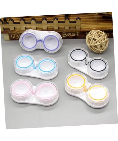 Buy Swoomey Travel Case for Contact Lenses | Decorative Lens Organizer & Holder - Colorful Contact Lens Container - Buy Online on GoSupps.com