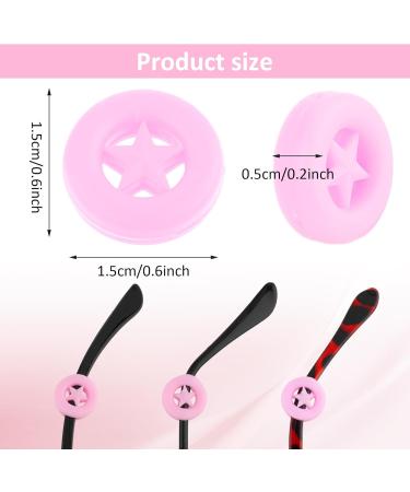 Buy Wllhyf 12 Pairs Colorful Anti-Slip Silicone Glasses Ear Holders | Soft & Cute Brille Frame Accessories for Adults - Buy Online on GoSupps.com