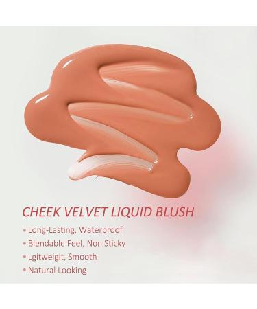 Boobeen Matte Liquid Blush - Velvet Mousse Cheek Color for Natural Soft Glow - Buy Online on GoSupps.com
