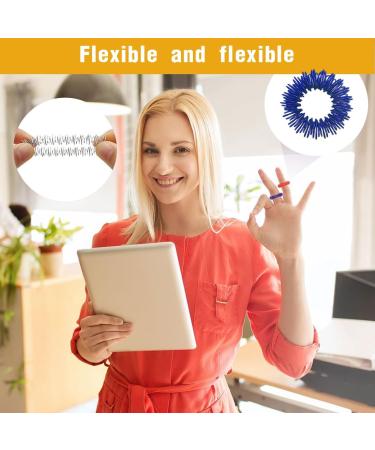 Xoudke 10-Piece Acupressure Ring Set | Stress Relief & Blood Circulation | Finger & Toe Massage Rings - Buy Online on GoSupps.com