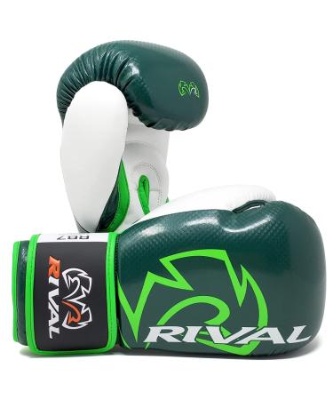 Rival Boxing RB7 Fitness Plus Bag Gloves - 8 oz. - Green/White
