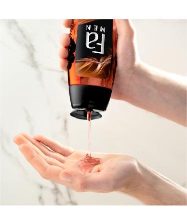 handle FA Dark Passion Shower gel for men 12 x 250 ml 2in1 for body and hair with the masculine scent of seductive sandalwood and oriental spices mild and vegan formula - Buy Online on GoSupps.com