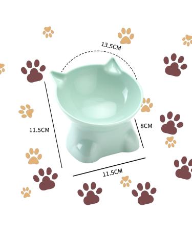 3 PCS Raised Cat Bowl Elevated Cat Feeding Bowls with Stand Tilted Pet Dog Cat Bowl Anti-Tipping Anti Vomit Cat Food Bowl Feeding Water Bowl Cat Dishes 15 Tilted Raised Cat Feeder - Buy Online on GoSupps.com