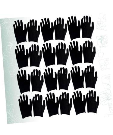 Ipetboom 12 Pairs Silver Wigs for Women Disposable No Odor Kitchen White Cotton Mens Cotton Spa Work Cosmetic Washable - Buy Online on GoSupps.com