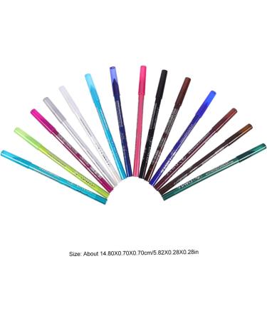 Gogogmee 14pcs Eyeshadow Pencil Set Makeup Eye Liner Pencil Eye Lining Tool Eyeliner Drawing Pencil Eye Makeup Accessory Girl Eye Liner Drawing Pencil Eyeliner Drawing Tool Makeup Pencil - Buy Online on GoSupps.com