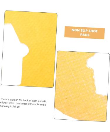 FOMIYES Non-Shoe Pads - 2 Pairs Anti-Slip Stickers for Sneakers | Front Feet Sole Protectors for Comfort & Grip - Buy Online on GoSupps.com