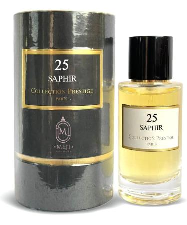 MEJIPARFUMES Saphir n 25 Parfume 50ml Made in France Prestige Collection Paris Perfume For Men and Women