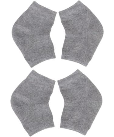 minkissy 6 Pairs Rough Calluses Socks Gel Spa Socks Mens Sock Heel Protector Socks Women Socks Toeless Spa Socks Heel Sleeves Socks for Men Gel Socks Men and Women Casual Socks Breathable - Buy Online on GoSupps.com
