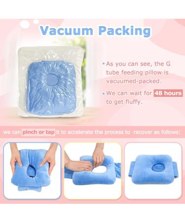 Shop G Tube Tummy Time Pillow & Feeding Tube Belt - Adjustable Soft Pad for Infants & Children | Comfort & Port Covers - Buy Online on GoSupps.com