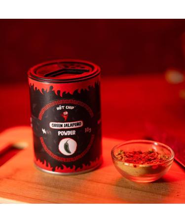 HOTCHIP sro Hot Chip Green JALAPENO powder 30 g - Buy Online on GoSupps.com