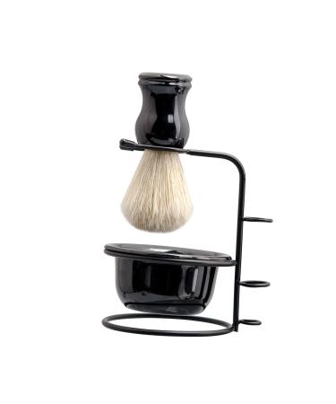 Generic Shaving Set for Men Elegant Premium Soap Dish Mug Shaving Brush Stand