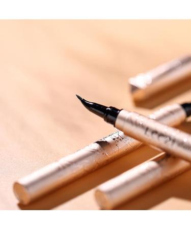 Smooth Eyeliner Pencil | Waterproof Eye Liner Pencil Smudge-Proof No Smudging Long Lasting Eye Makeup Product for Women Men Girls Ladies Adults Shzons - Buy Online on GoSupps.com