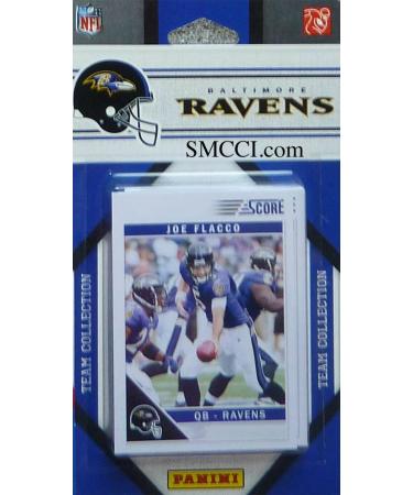 2011 Score Baltimore Ravens Factory Sealed 13 Card Team Set. Players Include Anquan Boldin, Derrick Mason, Ed Reed, Haloti Ngata, Joe Flacco, Michael Oher, Ray Lewis, Ray Rice, Terrell Suggs, Todd Heap, Jimmy Smith, Tandon Moss and Torrey Smith.