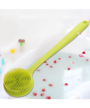 Rosenice Soft Silicone Body Brush | Long Handle Shower Brush for Ultimate Cleansing | International Shipping Available - Buy Online on GoSupps.com