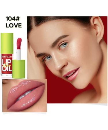 Pink Lip Gloss Set - Long Lasting Moisturizing Jelly Lipsticks - Non-Stick Cup Lip Tint Glaze - Fresh Texture - (#103+104) - Buy Online on GoSupps.com