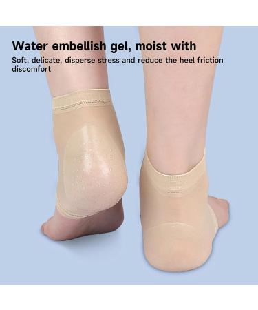 Moisturizing Gel Heel Socks for Foot Care Dry Cracked Feet Gel Calluses - Buy Online on GoSupps.com
