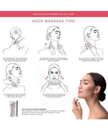 Vela Contour Neck Firming Serum & Mask - Reduce Double Chin & Sagging Skin - Buy Online on GoSupps.com