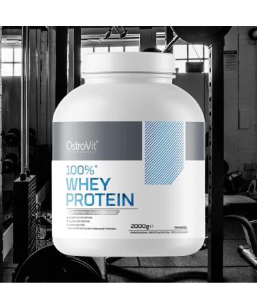 OstroVit 100% Whey Protein (2000g) Tiramisu - Buy Online on GoSupps.com