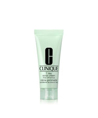 Clinique Blackhead Solutions 7 Day Deep Pore Cleanse & Scrub Daily Facial Cleanser + Face Scrub With Salicylic Acid + Vitamin E For All Skin Types 0.5 Fl Oz (Pack of 1)