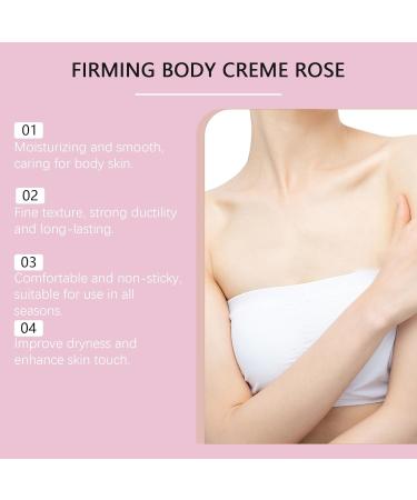 ARANYA Luxe-Lift Firming Body Cr me with Rose Oil Hyaluronic Acid and Grapeseed Oil 8 Fl Oz Non-Sticky Moisturizing Formula for All Seasons (Rose) - Buy Online on GoSupps.com