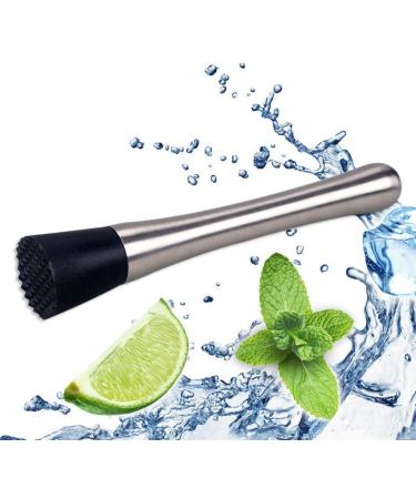 Stainless Steel Freezer Ice Storage Container with Lid - Cocktail Muddler Bar Kitchen Dining Supplies - Buy Online on GoSupps.com