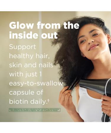 INNERVISNUTRITION High Potency Biotin 5000mcg Supports Hair Skin & Nail Health 120 Veggie Capsules - Buy Online on GoSupps.com