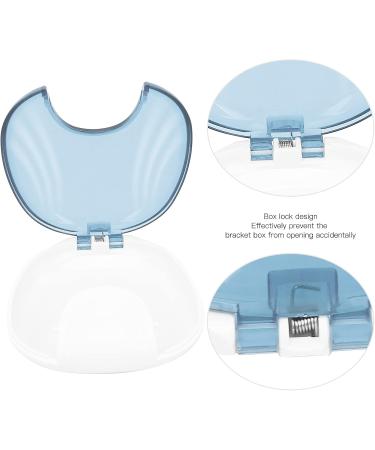 Portable Denture Box | Gray Tooth Holder for Dentures & Earplugs | Durable & Stylish Storage Solution - Buy Online on GoSupps.com