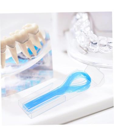 CALLARON 150pcs Floss Threaders for Essential Oral Care Tool for Braces Easy to Use Convenient Carrying Case Flossing for Hygiene - Buy Online on GoSupps.com