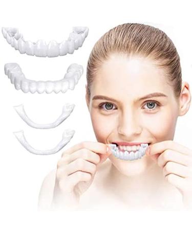 Cosmetic veneers Teeth Temporary prostheses teeth immediate teeth veneers dentures upper and lower immediate veneers snap comfort prostheses for bad teeth