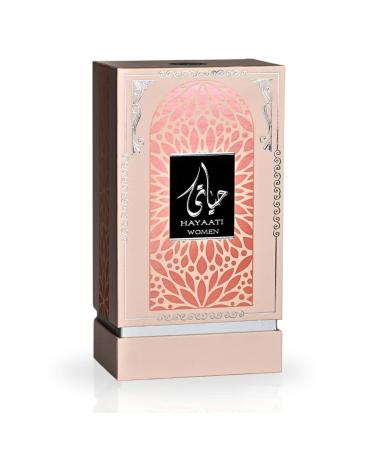 Hayaati For Women EDP Spray 100ML (3.4 OZ) By Ard Al Zaafaran | Long Lasting Refreshing Enchanting Aroma. 3.4 Fl Oz (Pack of 1) Hayaati For Women EDP Spray - Buy Online on GoSupps.com