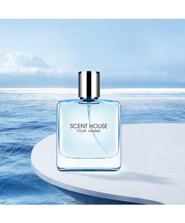Scent House Men's Cologne Aromatic Aquatic Eau De Parfum Long-Lasting Fragrance for Travel Ideal Gift for Men With Lemon Jasmine Nutmeg Amber and Musk Notes Cedar & Patchouli Body Spray - Buy Online on GoSupps.com