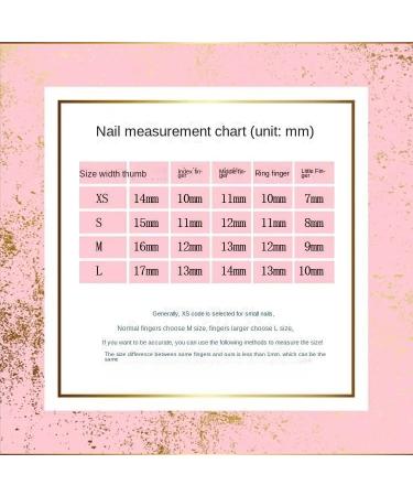 Handmade Wearing Nail Cute Star Gentle Fake Nail Beauty (Color : A Size : M) - Buy Online on GoSupps.com