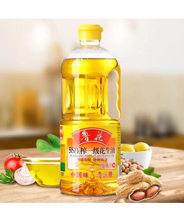 Premium Luhua Chinese Peanut Oil for Cooking - 33.8 fl oz - Buy Online on GoSupps.com