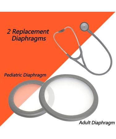 Replacement Accessories Kit for Littmann Classic 3, Cardiology 3 & 4 Stethoscope - Bell Diaphragm Cover, Eartips, & Parts - Buy Online on GoSupps.com