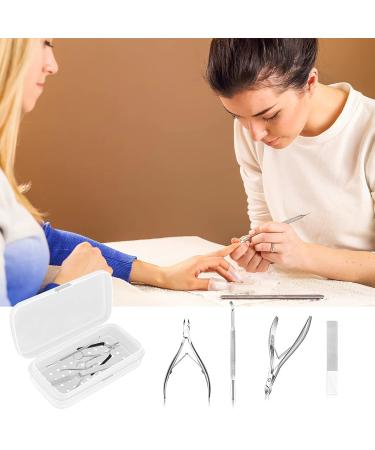 Diesisa Plastic Sterilizing Tray Nail Tool Sterilizer Box - Salon Spa Storage & Disinfection for Manicure Equipment (White) - Buy Online on GoSupps.com