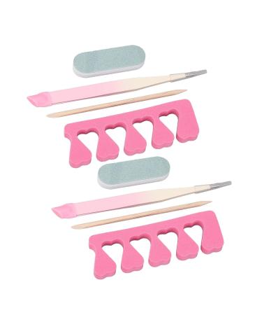 Professional Nipper Clipper Nail Tools Set - Stainless Steel Precision Tweezers Comfortable Sponge Separator & Grinding Rod for Salon Quality Nail Art - International Shipping - Buy Online on GoSupps.com