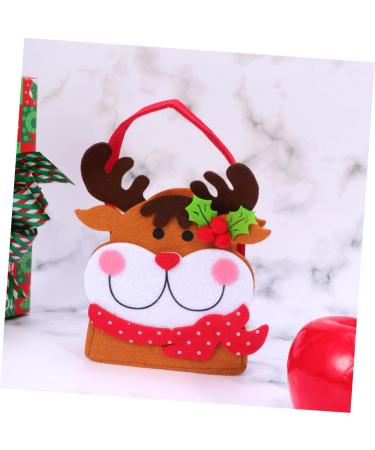 STOBAZA Ornament Handbags Xmas Party Bags Christmas Candy Handbag Decorations Winter 3D Candy Stand As Shown 12X8X15cm - Buy Online on GoSupps.com
