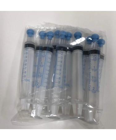 Easy Glide 10ml Oral Syringe - 100 Count with Luer Slip Caps for Oral Medicine and Home Care - Buy Online on GoSupps.com